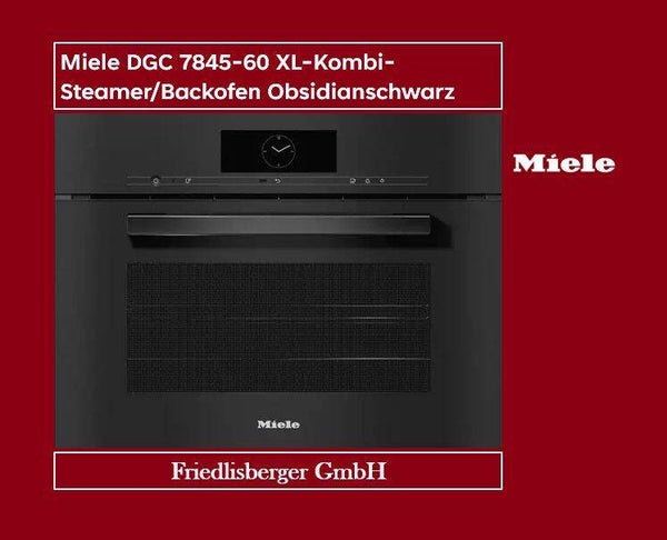 Miele DGC 7845-60 XL Kombi-Steamer/Backofen schwarz