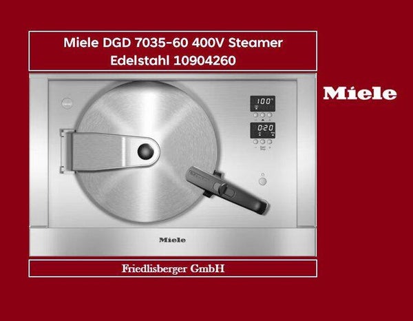 Miele DGD 7035-60 400V PowerSteamer Edelstahl 10904260