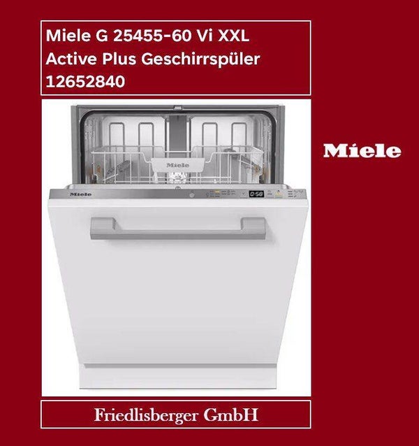Miele G 25455-60 Vi XXL Active Plus Geschirrspüler