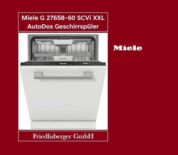 Miele Geschirrspüler G 27658-60 SCVi XXL AutoDos