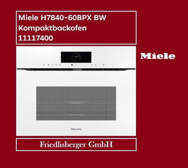 Miele H7840-60BPX BW Kompaktbackofen