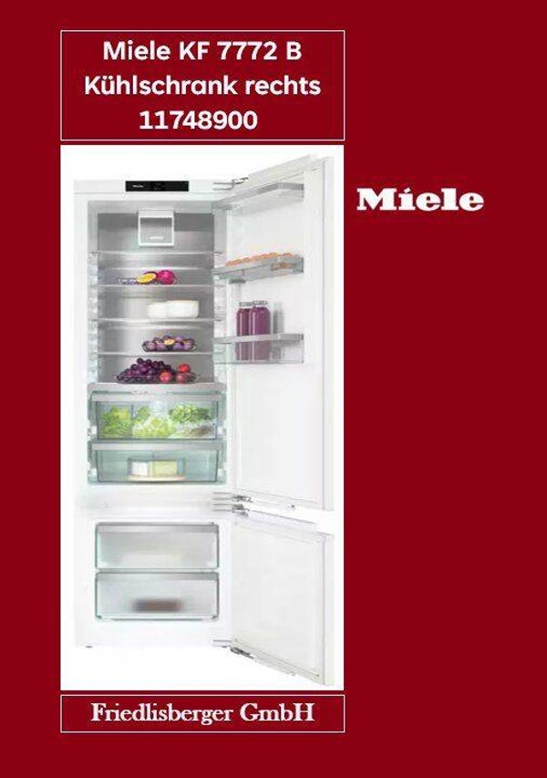Miele KF 7772 B Kühlschrank rechts 11748900