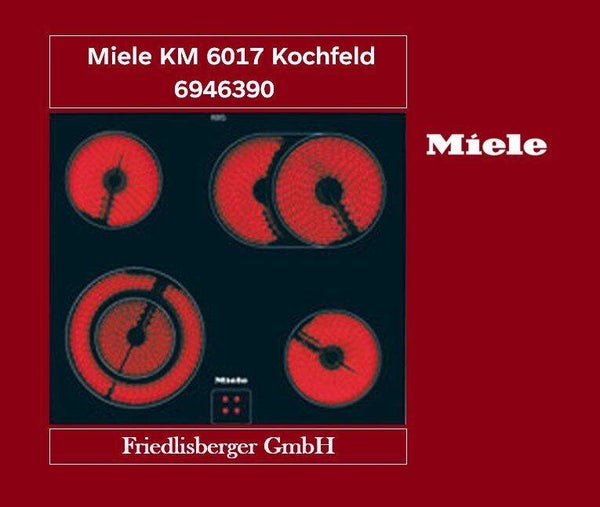 Miele KM 6017 Kochfeld 6946390