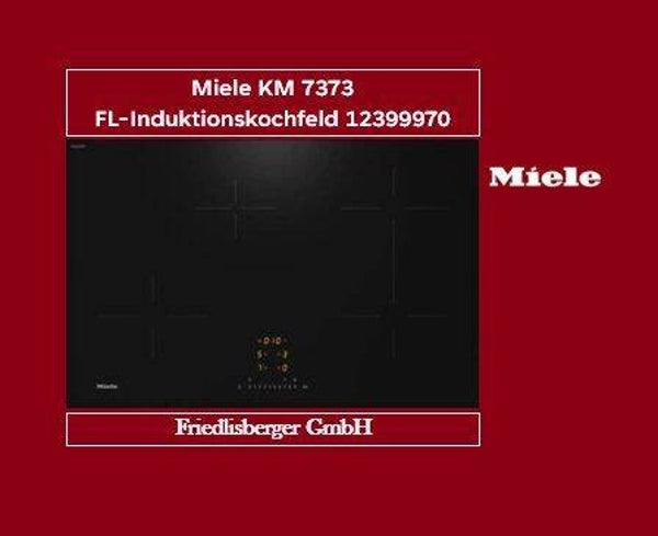 Miele KM 7373 FL-Induktionskochfeld 12399970