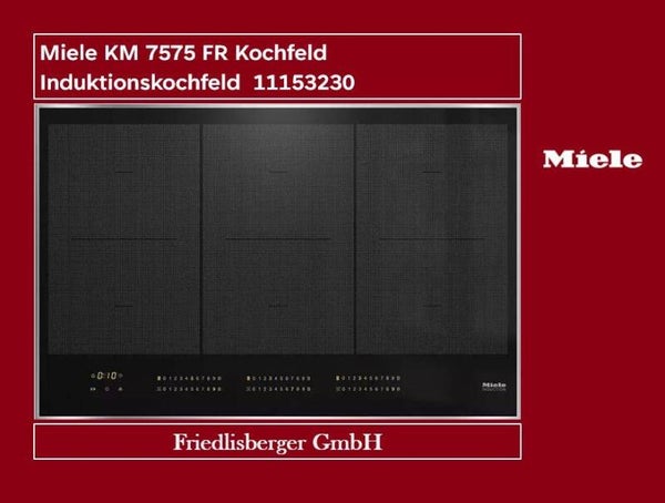 Miele KM 7575 FR Kochfeld Induktionskochfeld 11153230