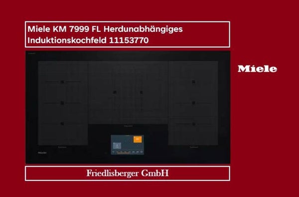 Miele KM 7999 FL Herdunabhängiges Induktionskochfeld