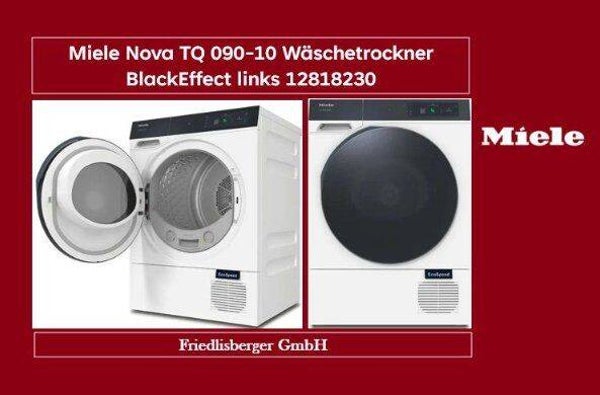 Miele Nova TQ 090-10 Wäschetrockner BlackEffect links