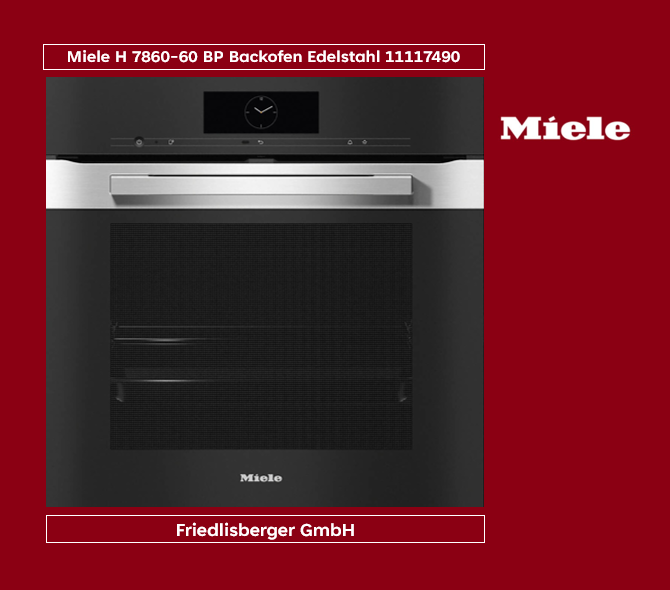 Miele H 7860-60 BP Backofen Edelstahl 11117490