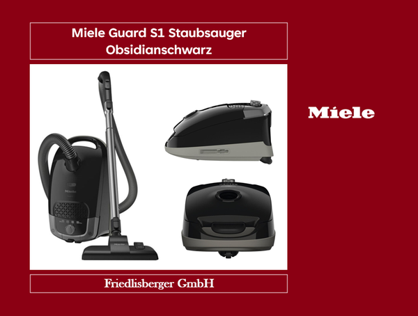 Miele Guard S1 Staubsauger Obsidianschwarz