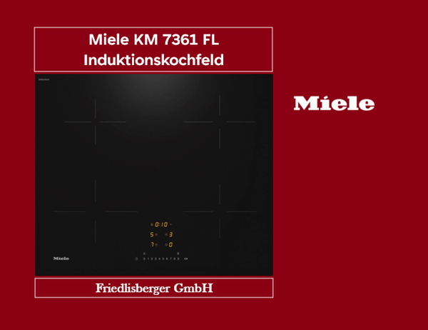 Miele Miele KM 7361 FL Induktionskochfeld