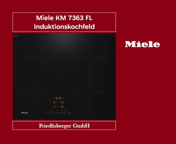 Miele KM 7363 FL Induktionskochfeld
