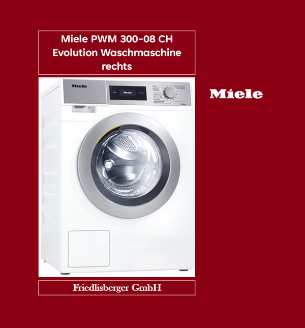 Miele PWM 300-08 CH Evolution Waschmaschine rechts