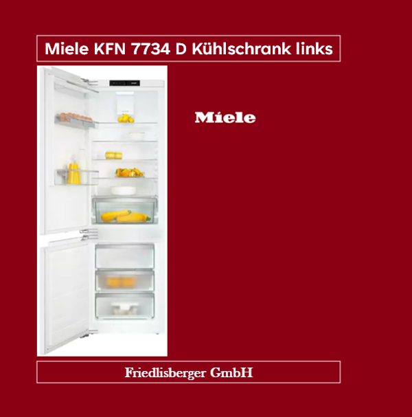 Miele KFN 7734 D Kühlschrank links