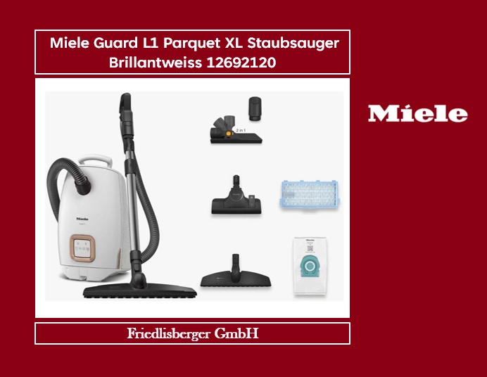 Miele Guard L1 Parquet XL Staubsauger Brillantweiss 12692120