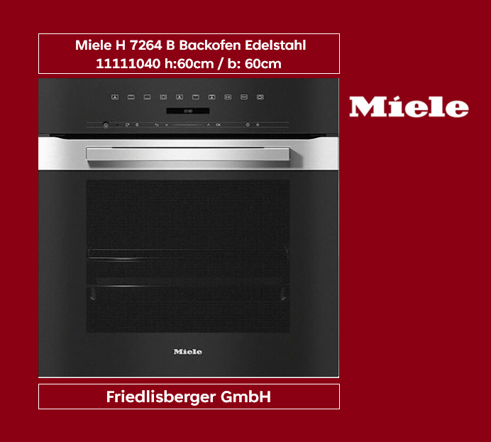 Miele H 7264 B Backofen Edelstahl 11111040