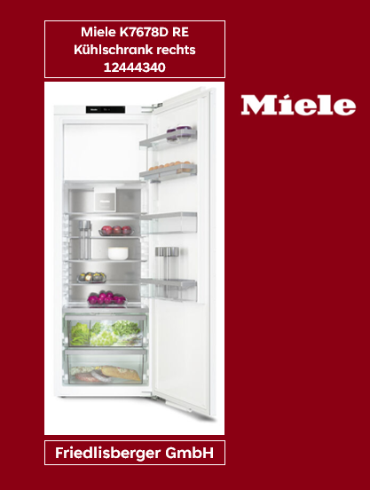Miele K7678D RE Kühlschrank rechts 12444340