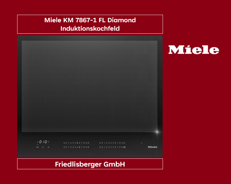 Miele KM 7867-1 FL Diamond Induktionskochfeld