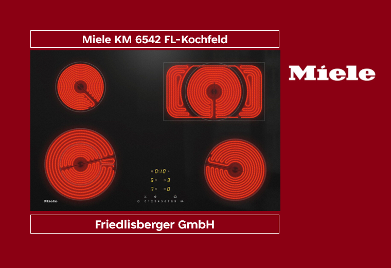 Miele KM 6542 FL-Kochfeld 10881820