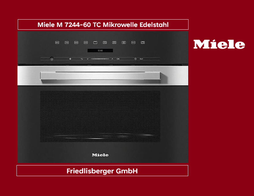 Miele M 7244-60 TC Mikrowelle Edelstahl 11111740