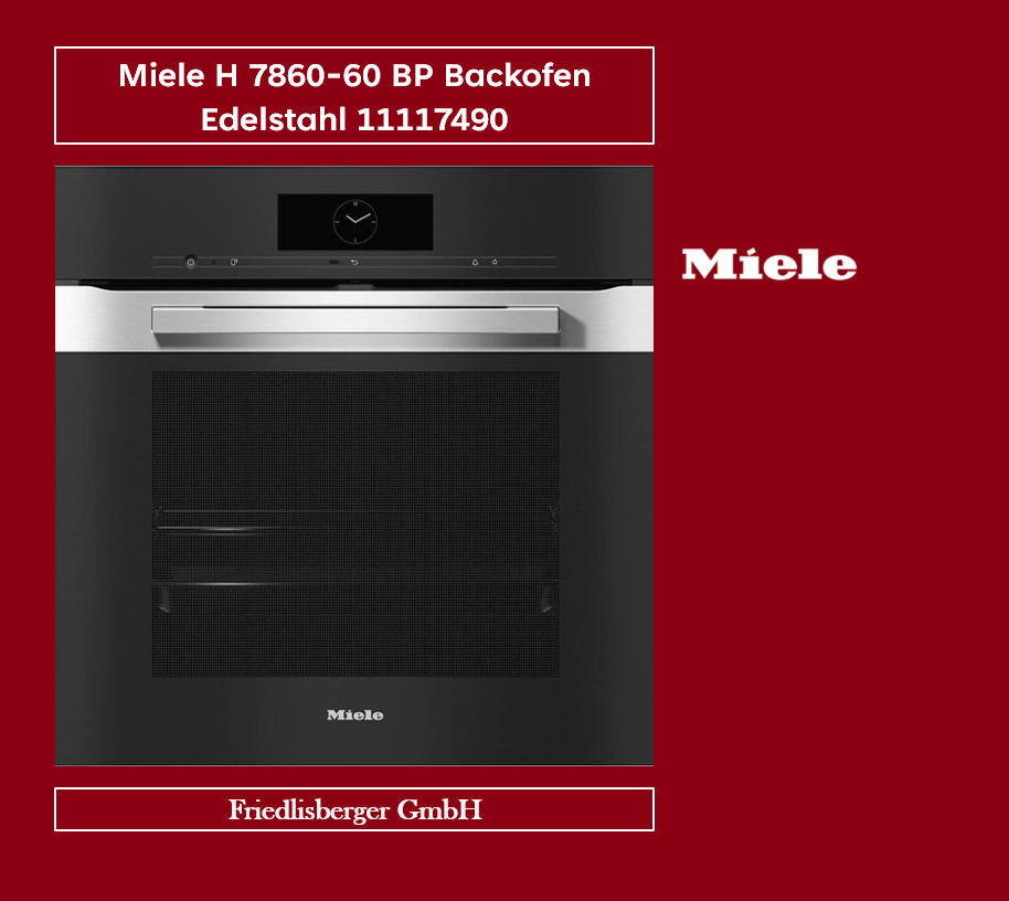 Miele H 7860-60 BP Backofen Edelstahl 11117490