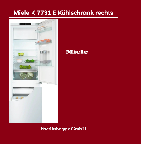 Miele K 7731 E Kühlschrank rechts