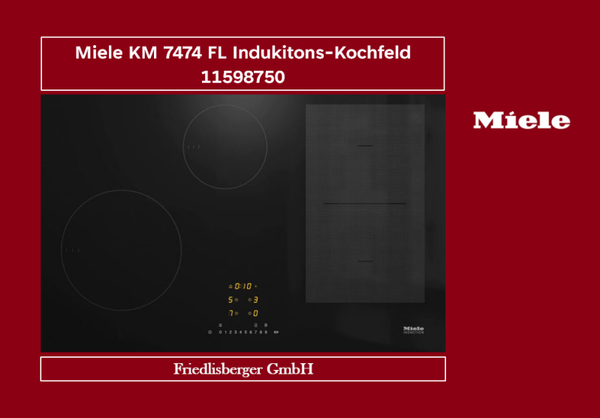 Miele KM 7474 FL Induktionskochfeld