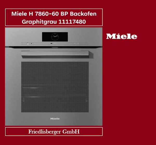 Miele H 7860-60 BP Backofen Graphitgrau 11117480