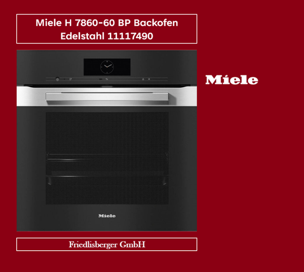 Miele H 7860-60 BP Backofen Edelstahl 11117490