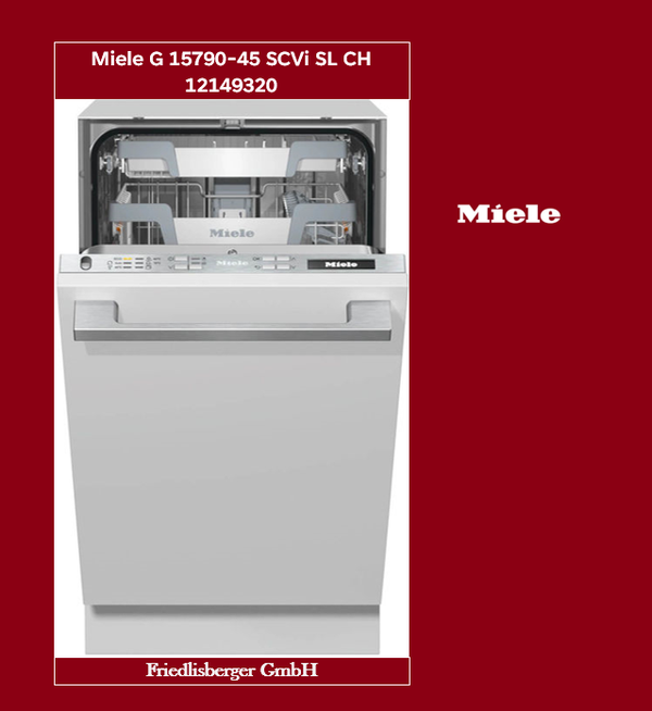 Miele G 15790-45 SCVi SL Geschirrspüler
