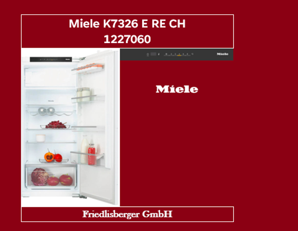 Miele K 7326 E Kühlschrank rechts