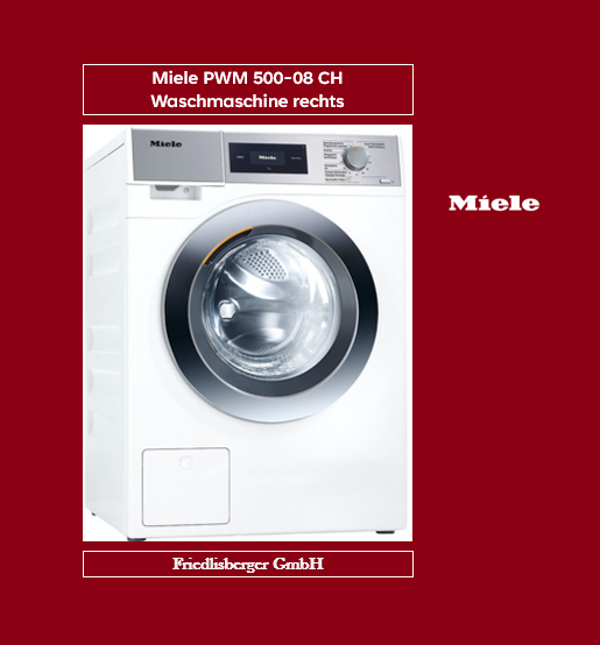 Miele PWM 500-08 CH Waschmaschine rechts
