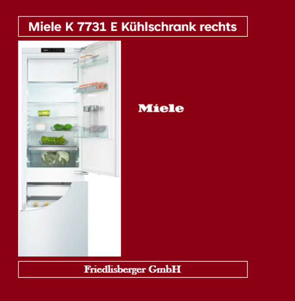 Miele K 7731 E Kühlschrank rechts