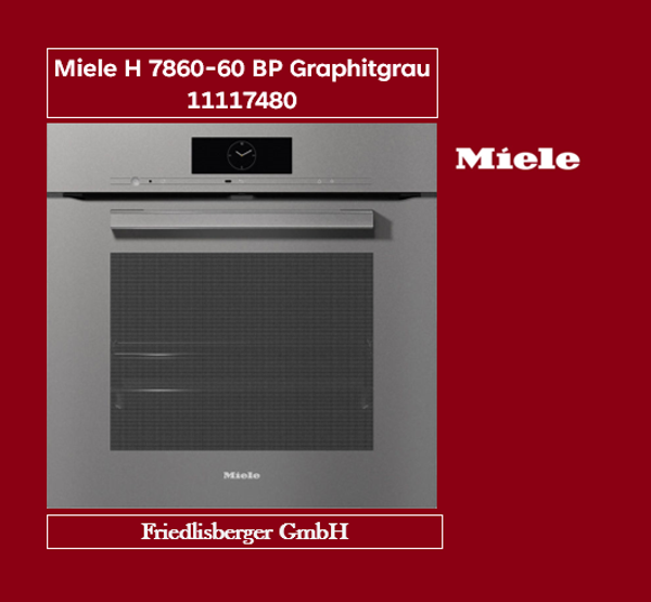 Miele H 7860-60 BP Backofen Graphitgrau