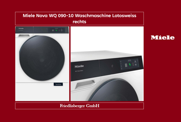 Miele Nova WQ 090-10 Waschmaschine Lotosweiss rechts