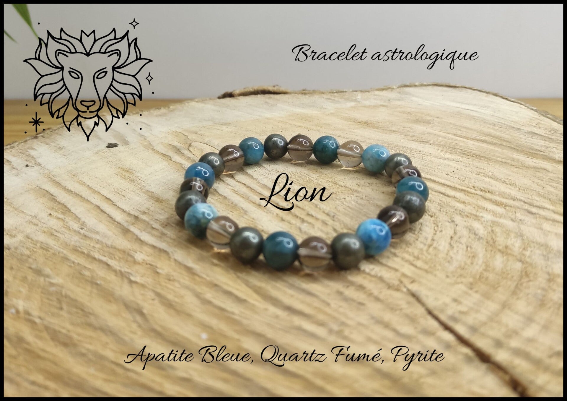Bracelet astrologique Lion