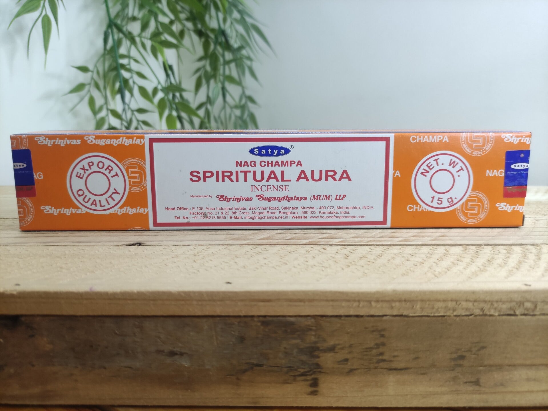 Encens Spiritual aura Satya