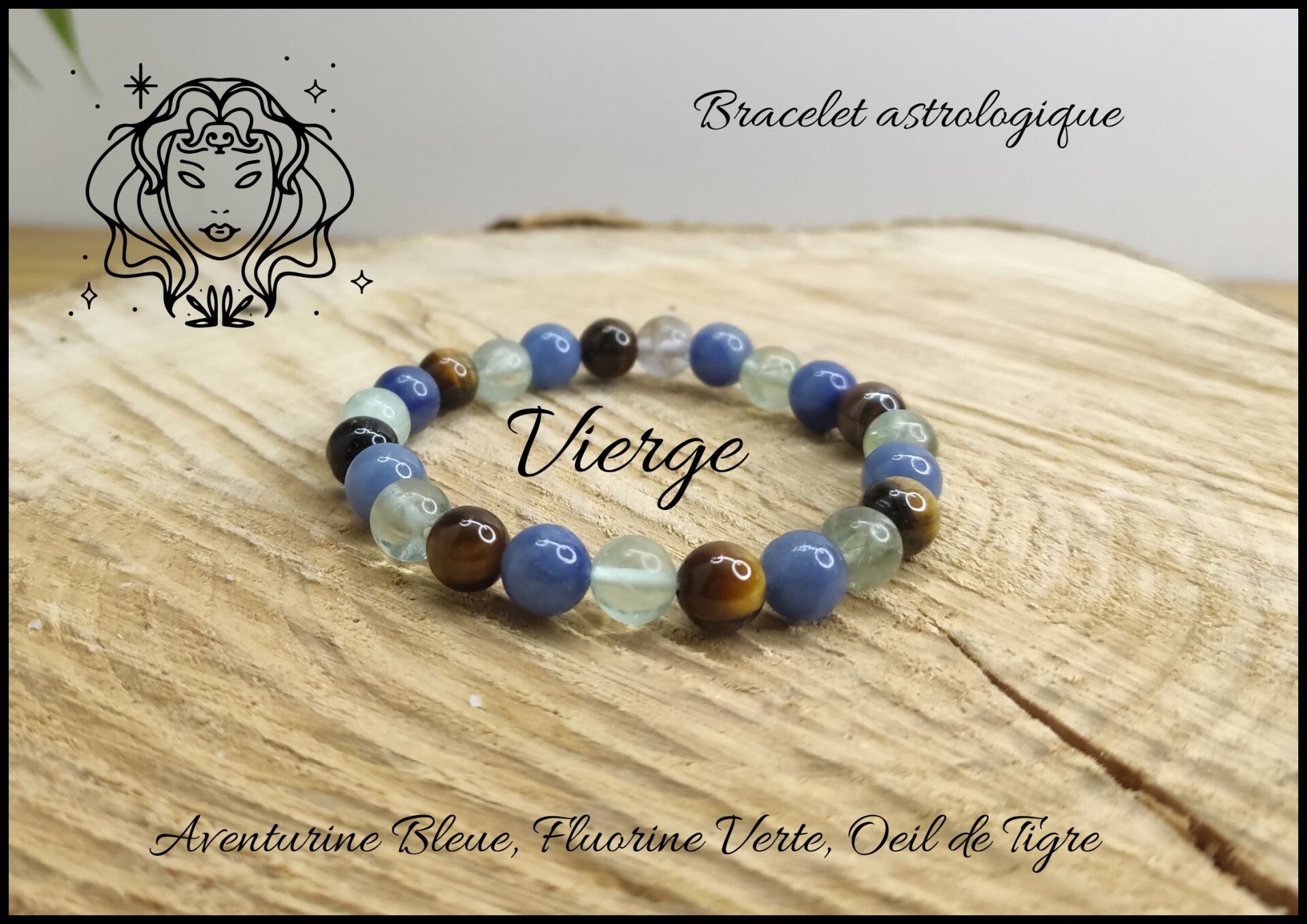 Bracelet astrologique Vierge