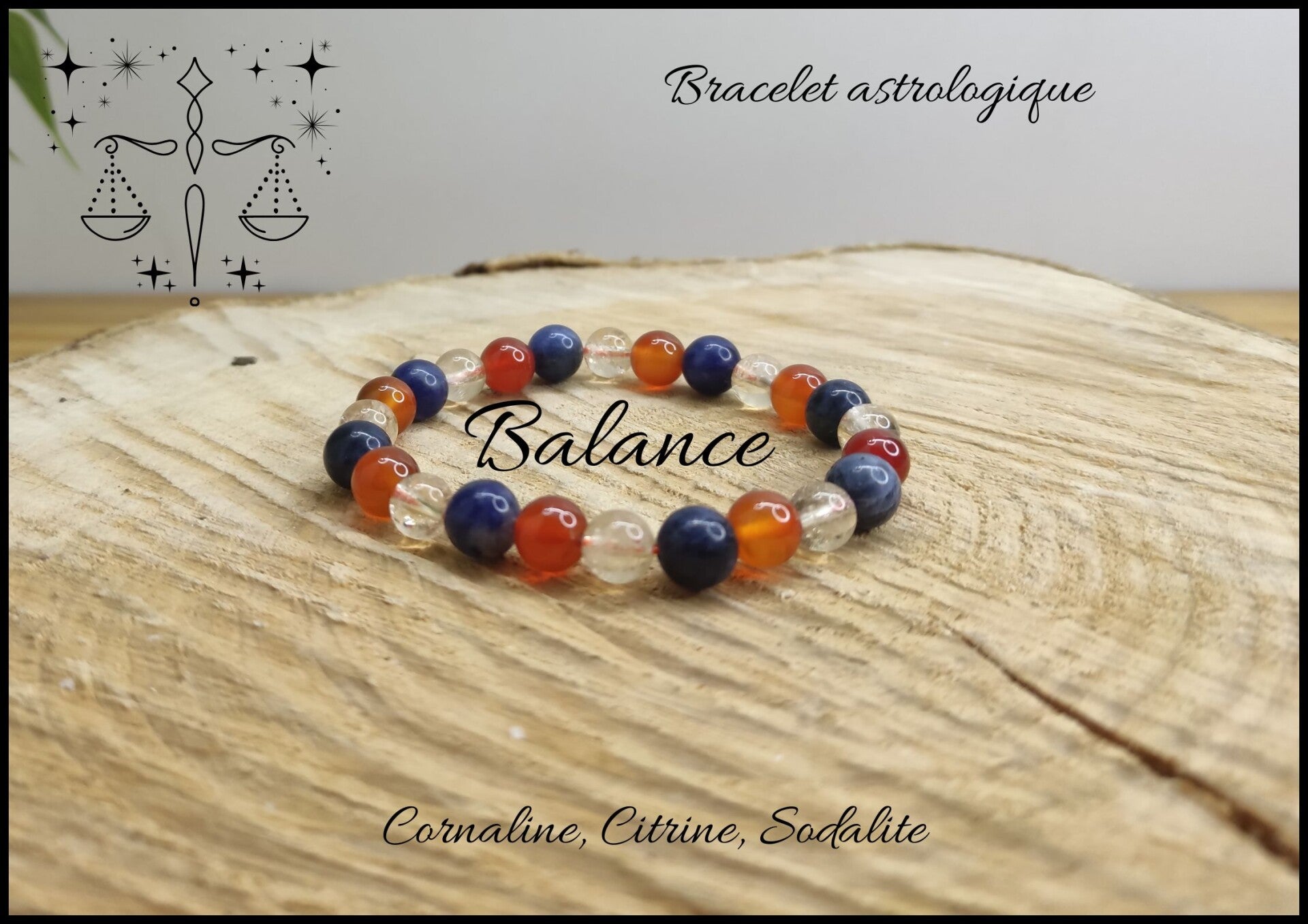 Bracelet astrologique Balance