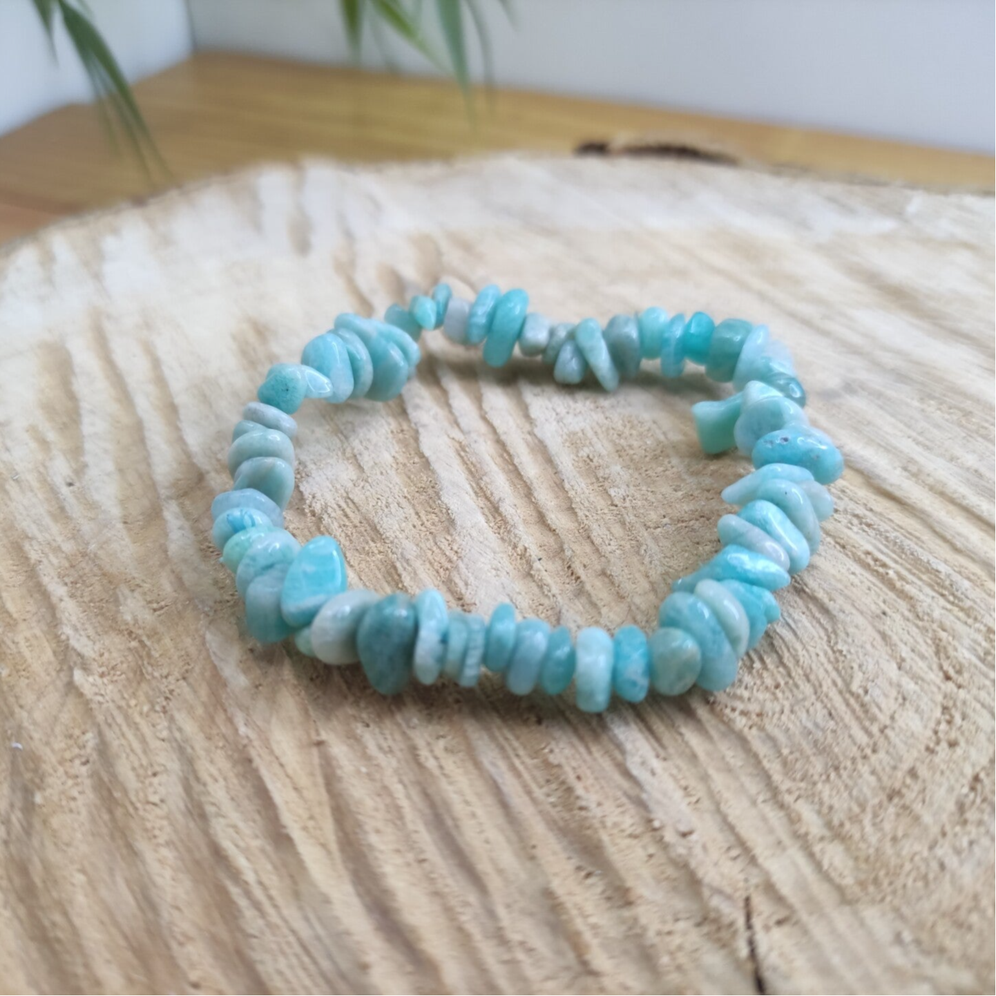 Bracelet baroque amazonite
