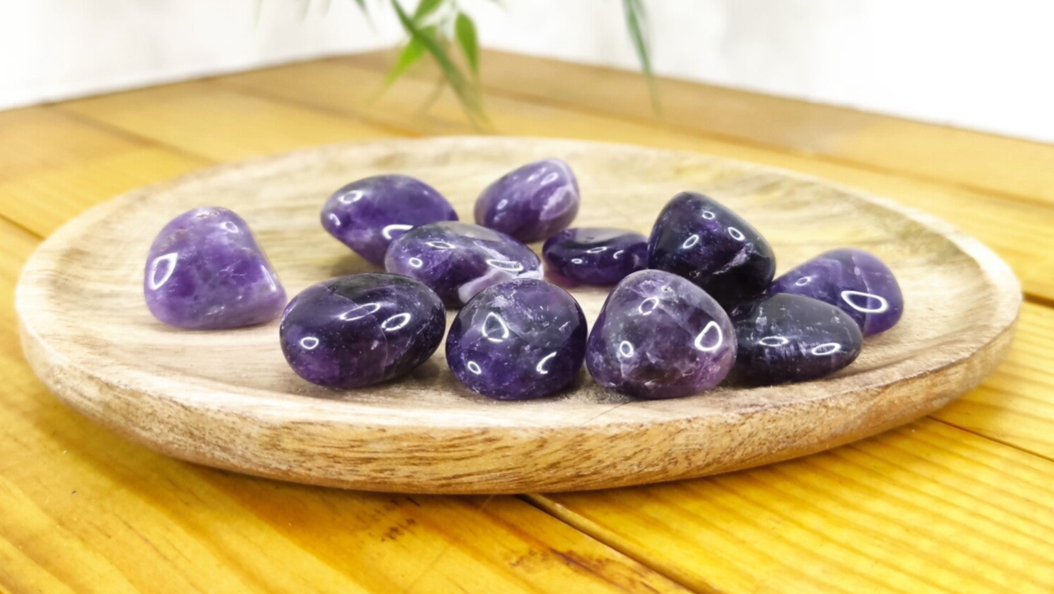 Pierre roulée améthyste