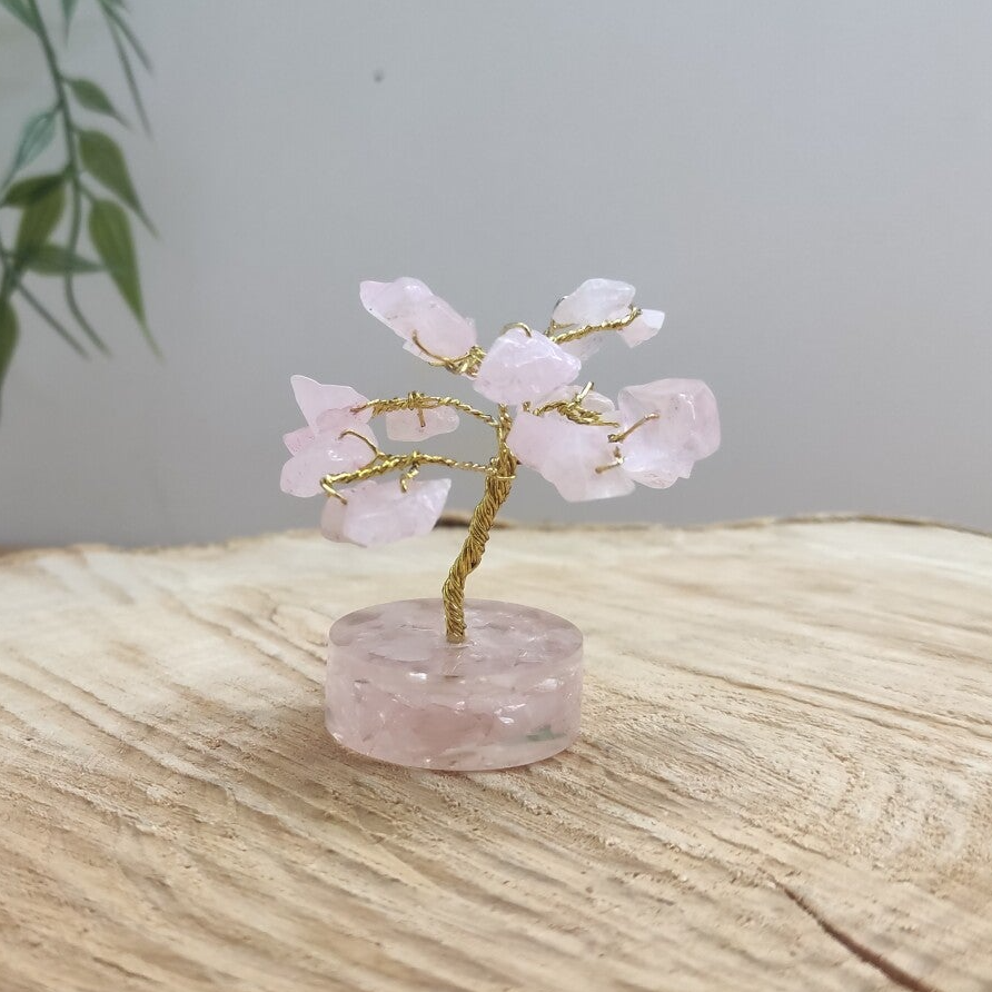 Arbre en Quartz Rose 5 cm