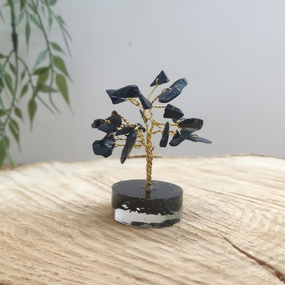 Arbre en Agate Noire 5 cm