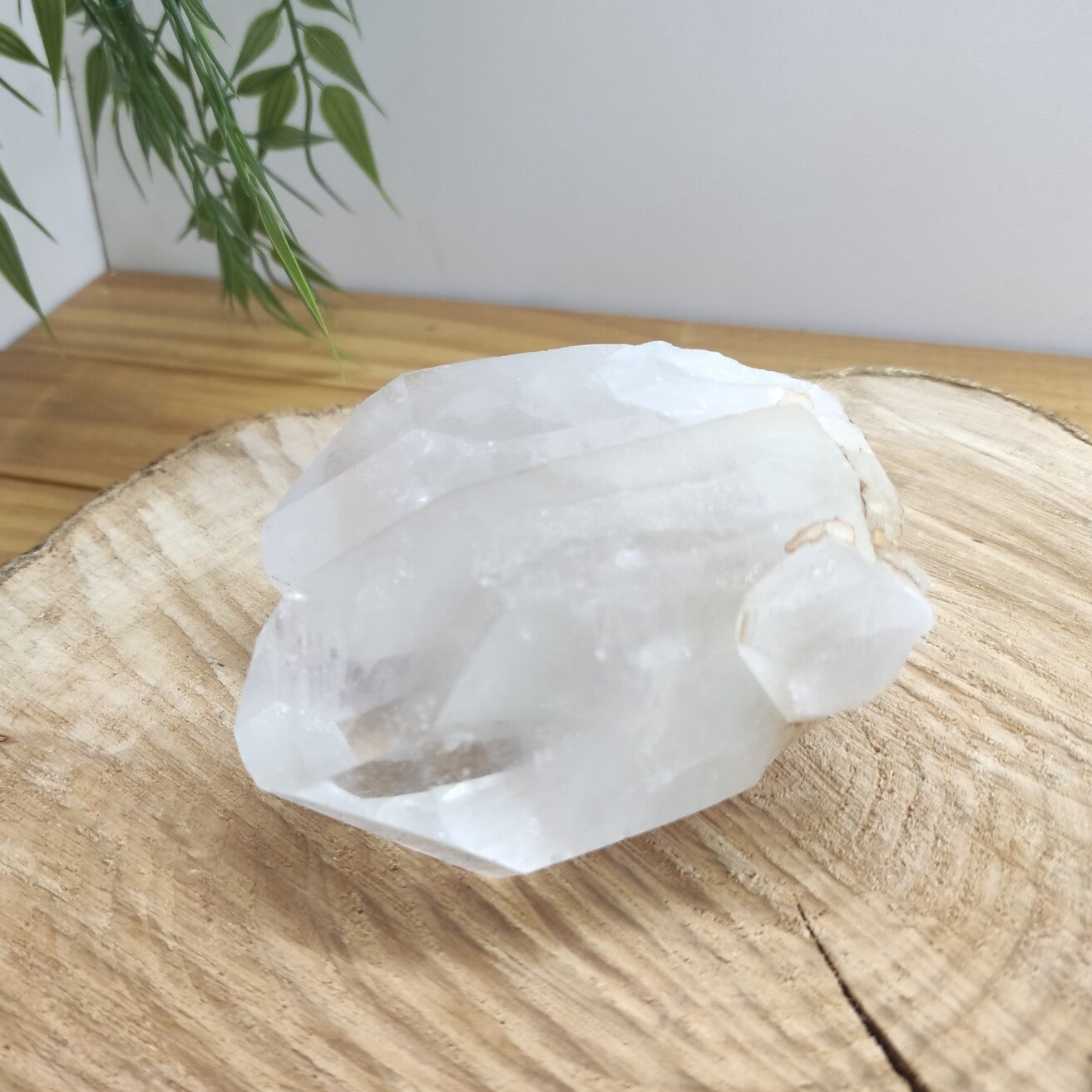 Druse de Cristal de Roche Modelé 1