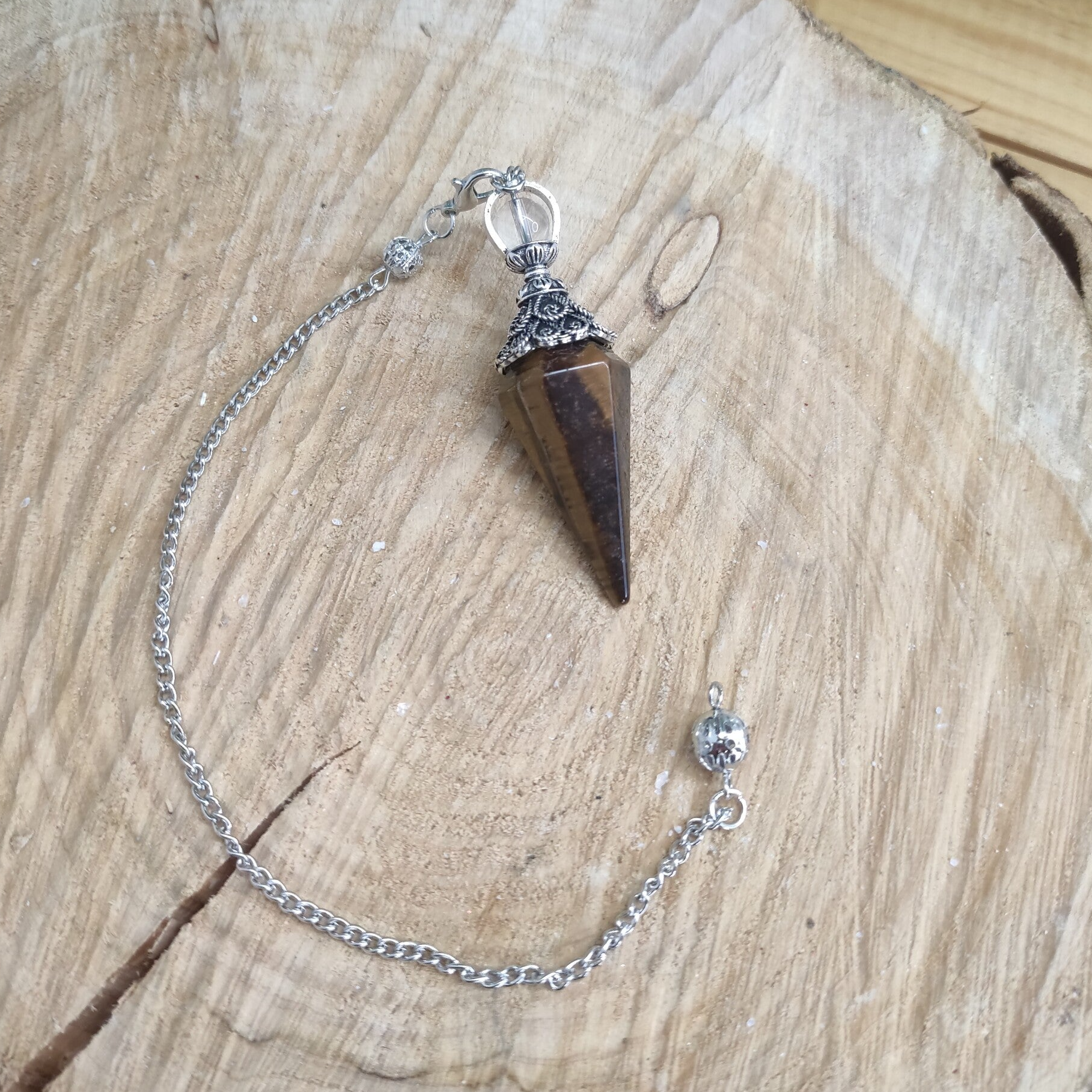 Pendule Œil de Tigre