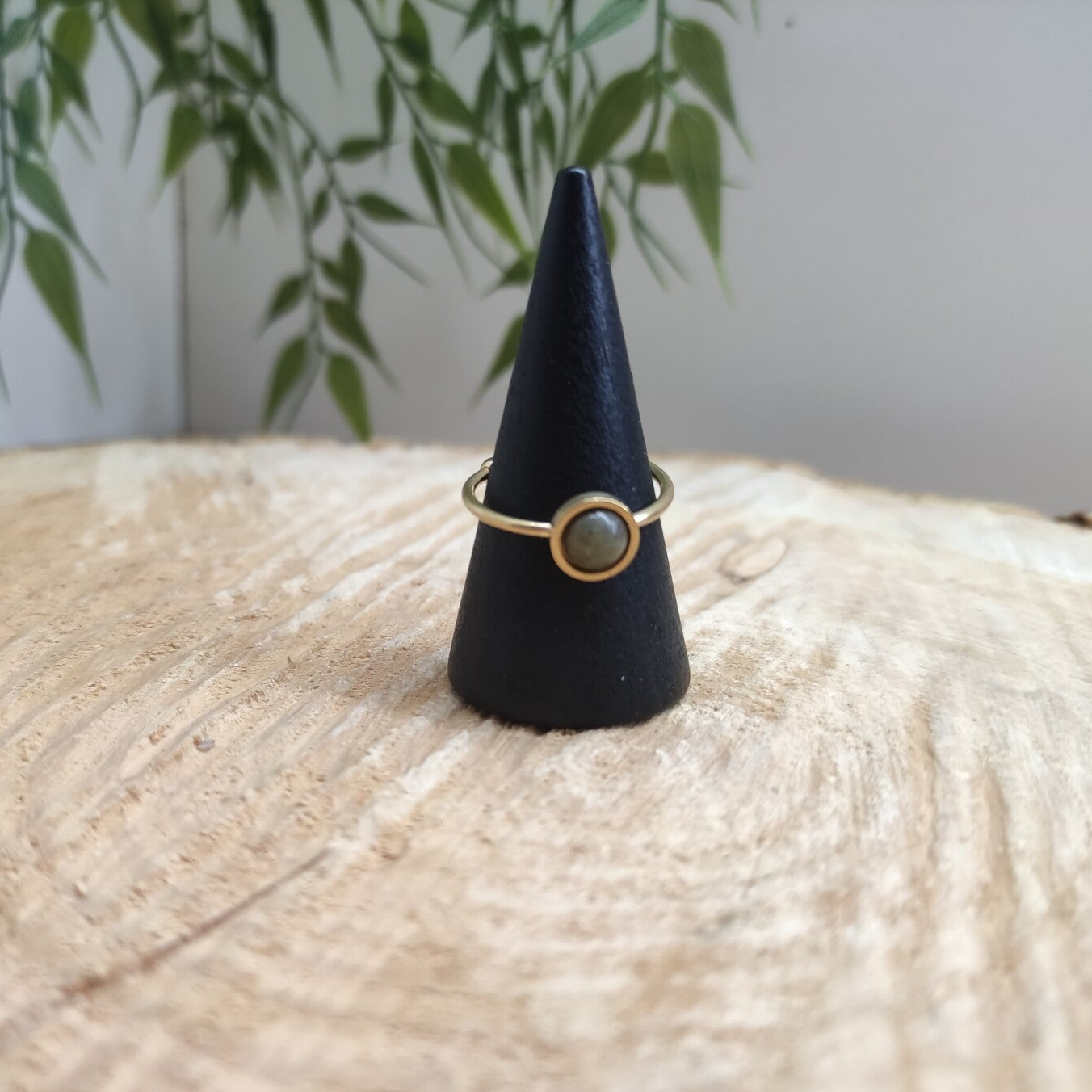 Bague Isel labradorite