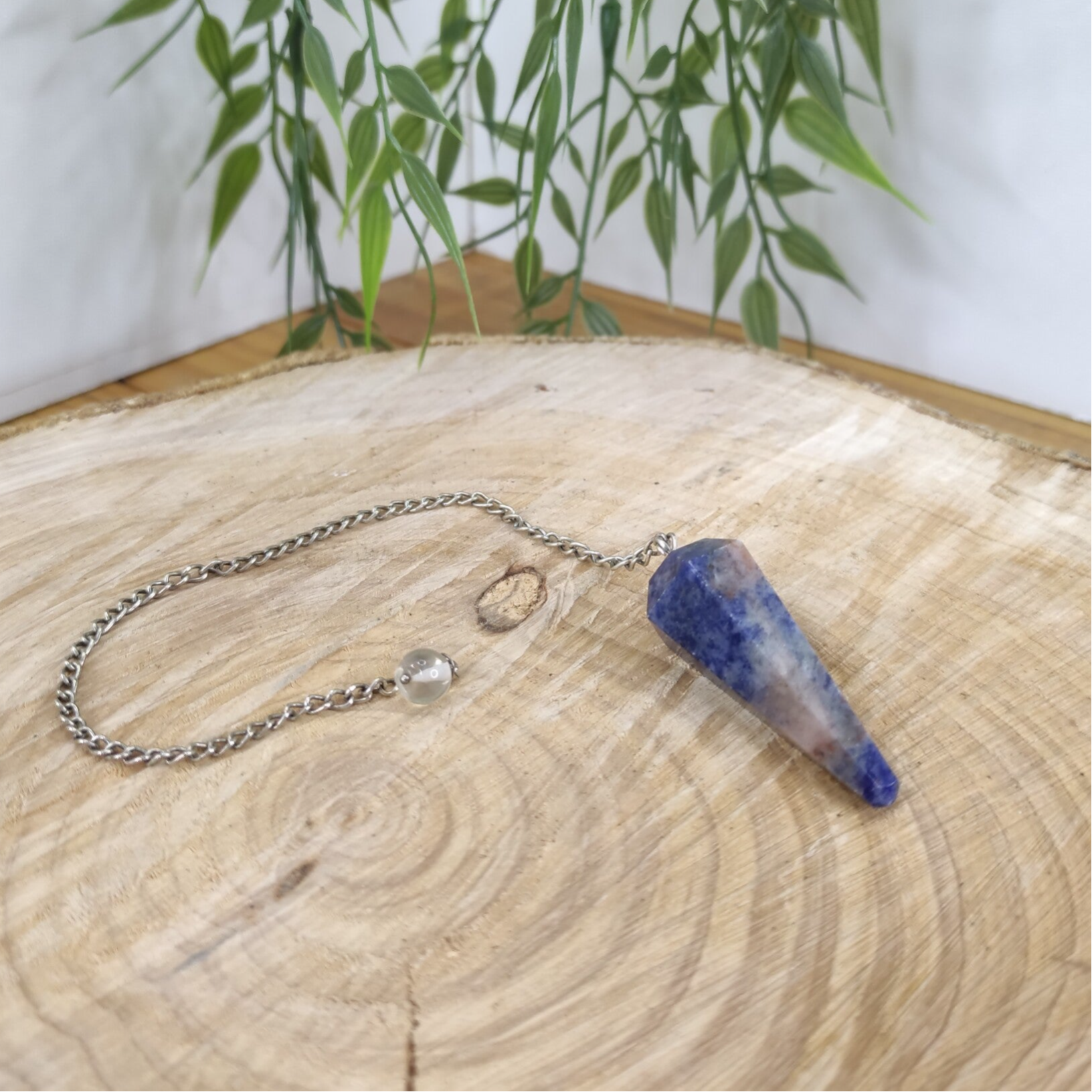 Pendule pyramide sodalite