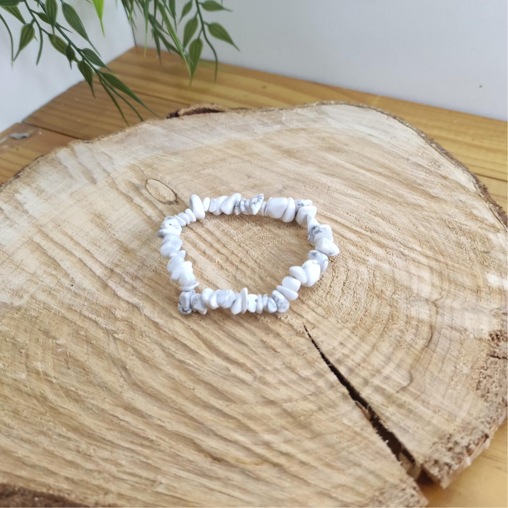 Bracelet baroque howlite