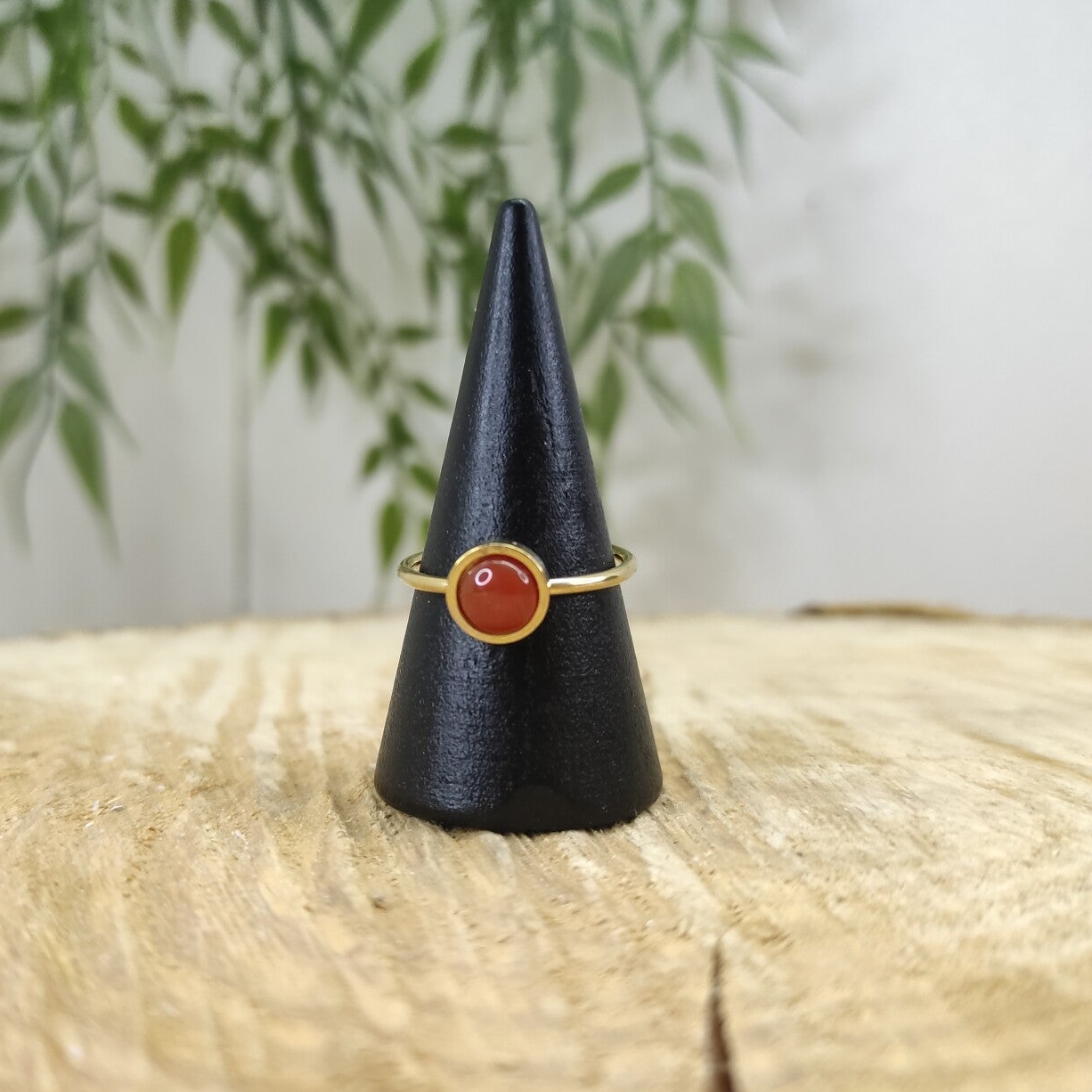 Bague Isel Jaspe rouge