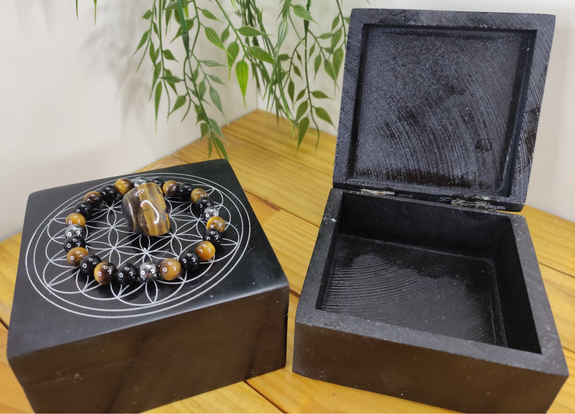 Coffret pierre triple protection