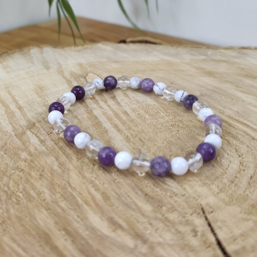 Bracelet customisé anti-stress 6mm